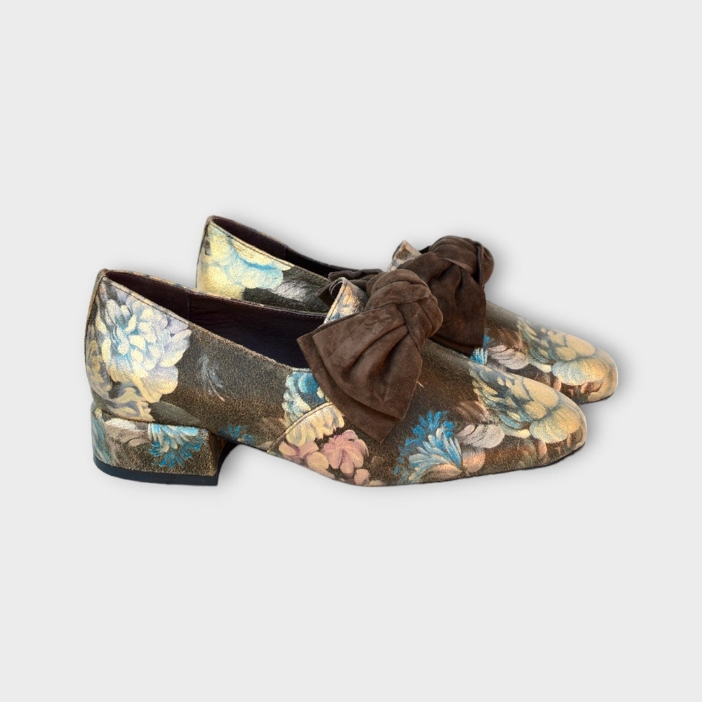 Django & Juliette Varva Bow Loafers size 39 - Picture 10 of 11